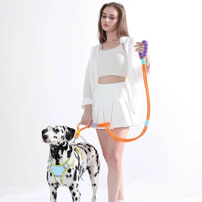 Furevercare anti-slip foam handle dog traction leash