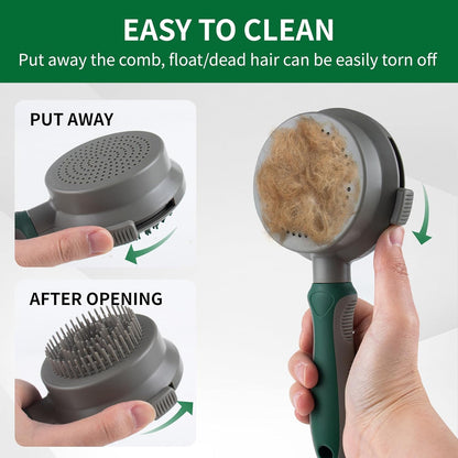 SilkGroom 2-in-1 Silicone Pin &amp; Massage Brush