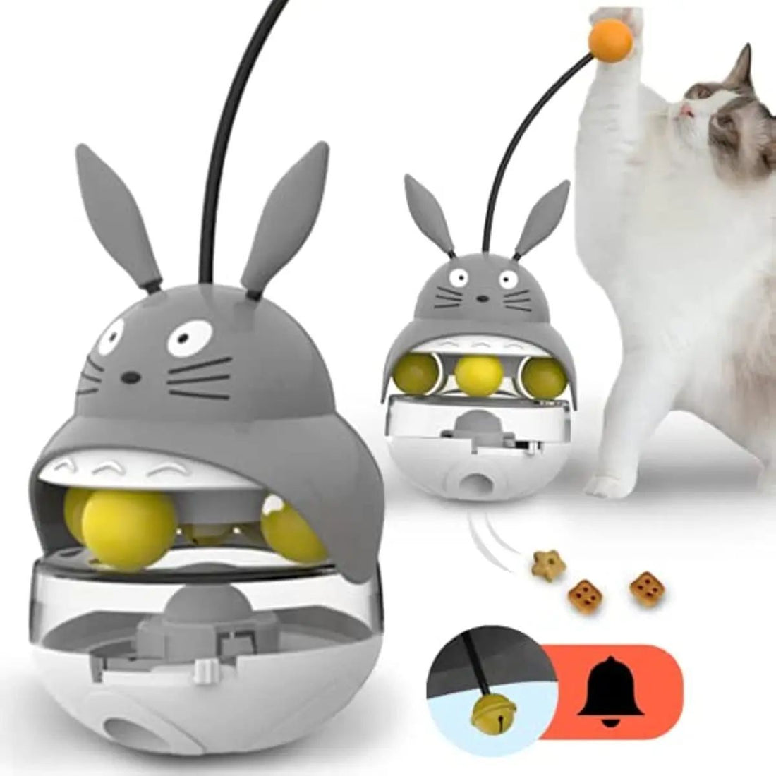 BellTower Interactive Cat Treat Dispenser