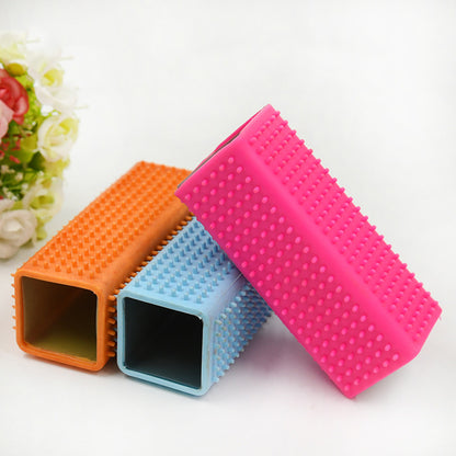 SmoothCoat Silicone Massage Grooming Brush