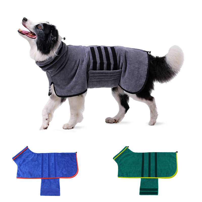 SpaRobe Absorbent Pet Grooming Towel