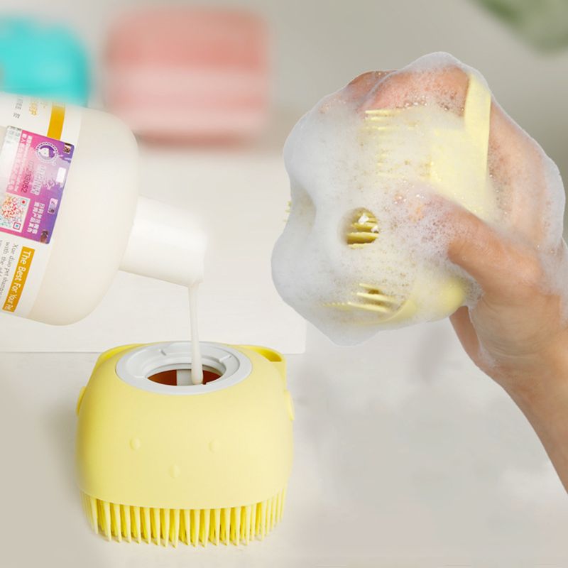 LatherShed Silicone Grooming Scrubber