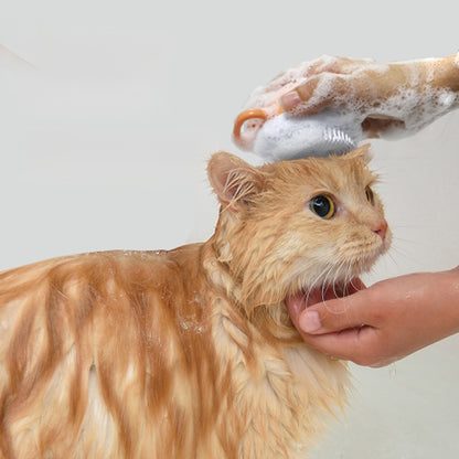 LatherPaws Shampoo Dispensing Bath Brush
