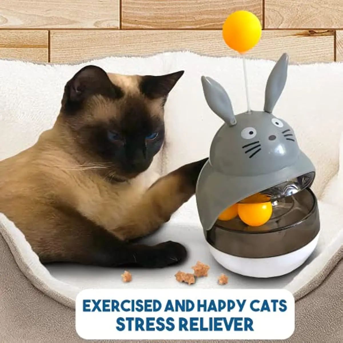 BellTower Interactive Cat Treat Dispenser