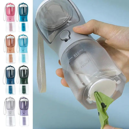 Three-in-One Dog water bottle