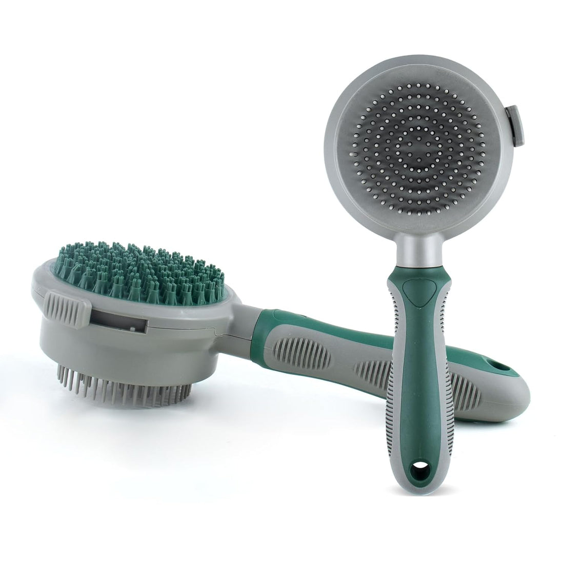 SilkGroom 2-in-1 Silicone Pin &amp; Massage Brush