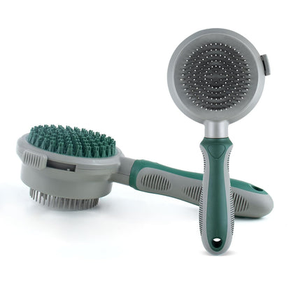 SilkGroom 2-in-1 Silicone Pin &amp; Massage Brush