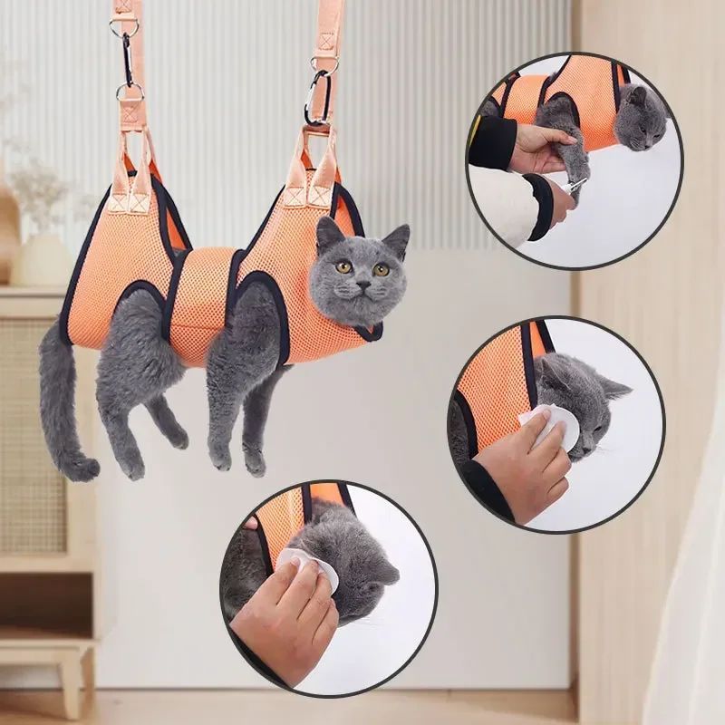 PawHammock Anti-Scratch Grooming Bag