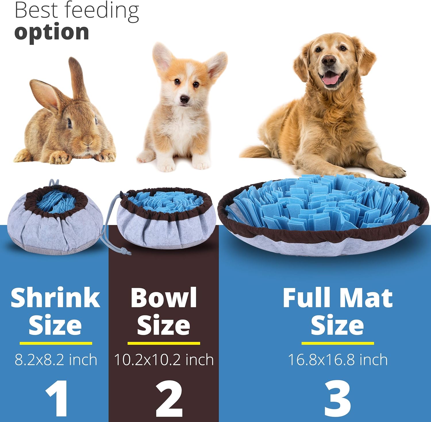 CalmSnuffle Adjustable Dog Enrichment Mat