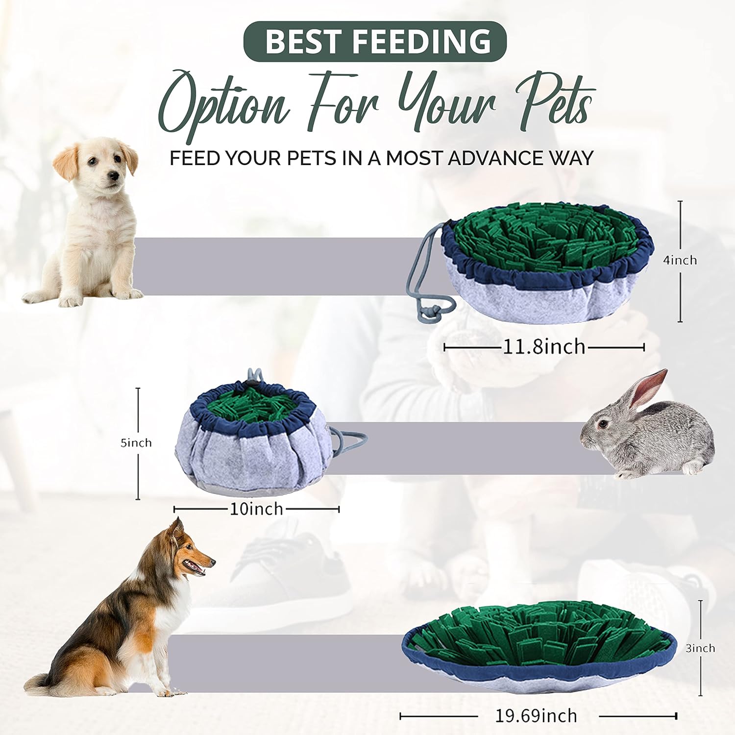 CalmSnuffle Adjustable Dog Enrichment Mat