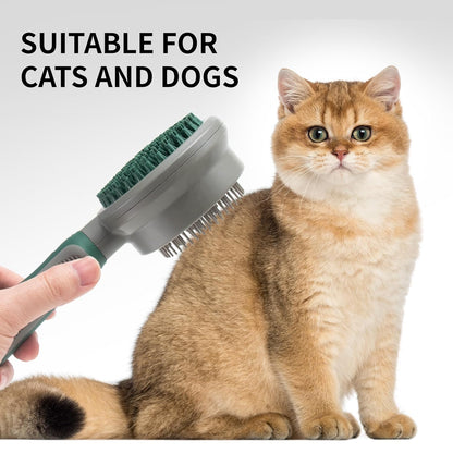 SilkGroom 2-in-1 Silicone Pin &amp; Massage Brush