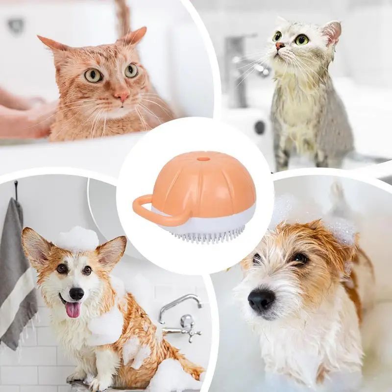 LatherPaws Shampoo Dispensing Bath Brush
