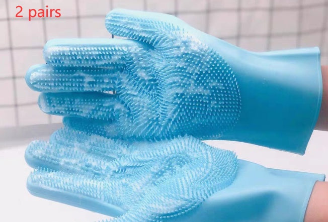 GloveGroom Silicone Pet Massage Brush