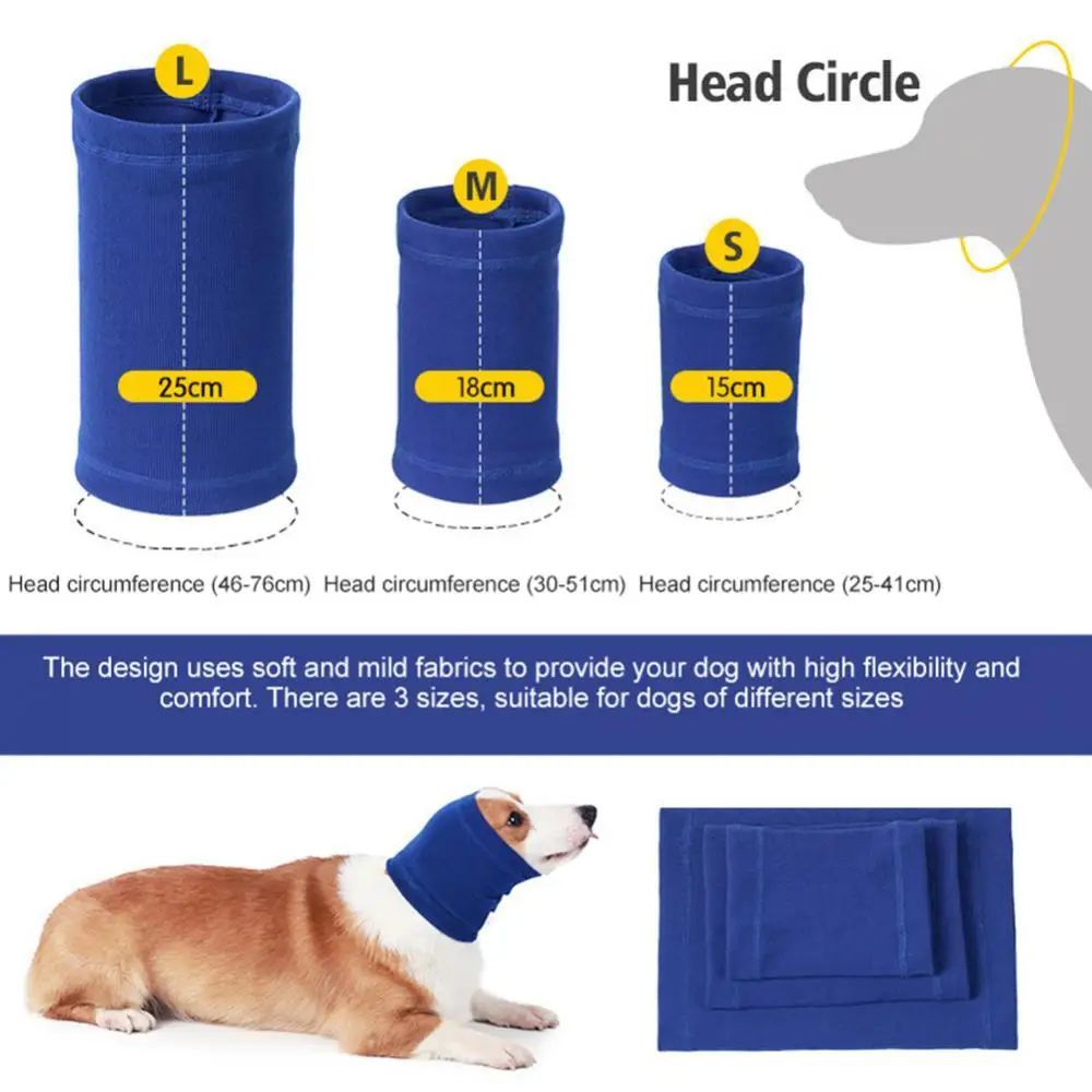 CalmEar Adjustable Noise-Cancelling Dog Earmuff