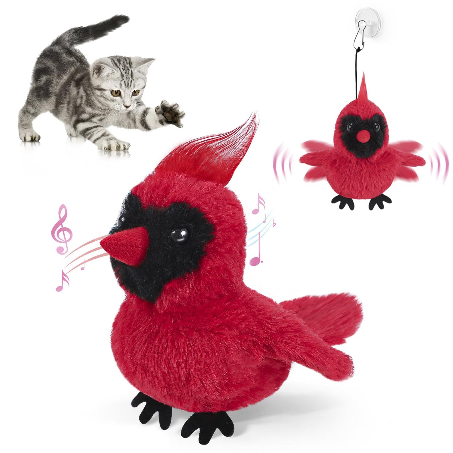 FlutterBird USB Rechargeable Cat Toy