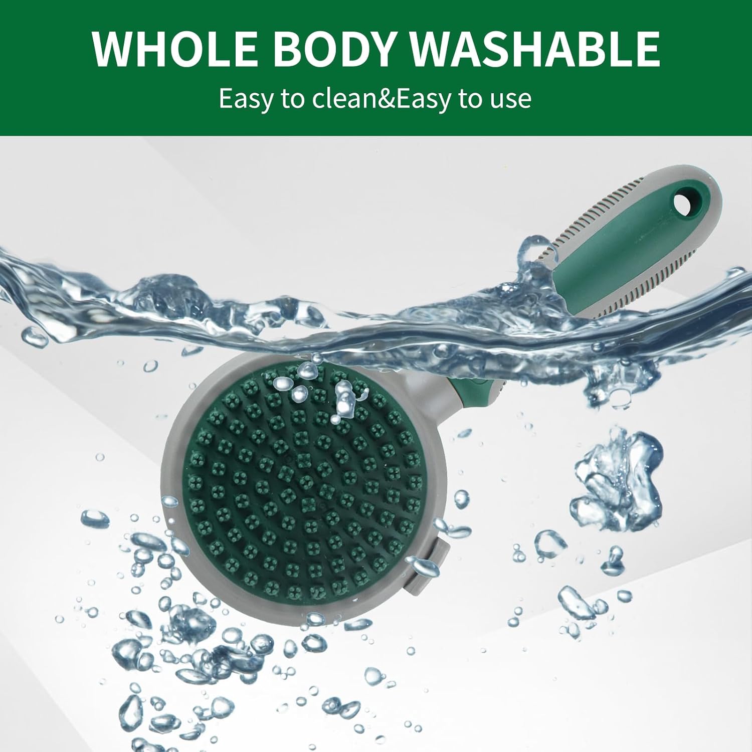 SilkGroom 2-in-1 Silicone Pin &amp; Massage Brush
