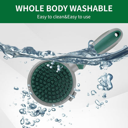 SilkGroom 2-in-1 Silicone Pin &amp; Massage Brush