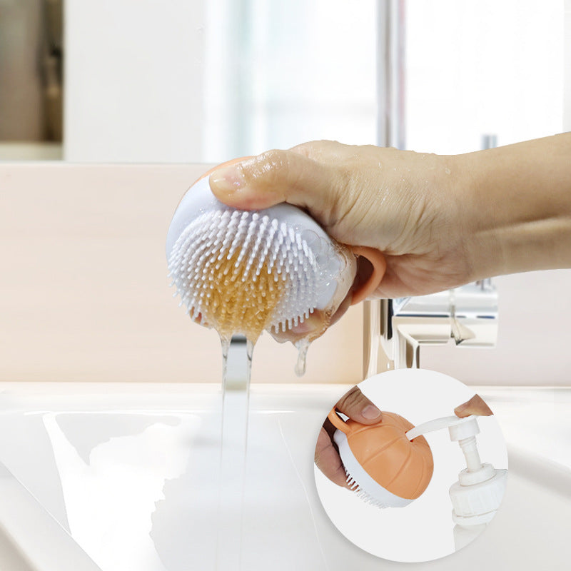 LatherPaws Shampoo Dispensing Bath Brush