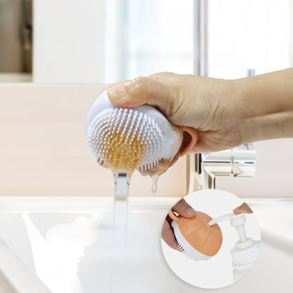 LatherPaws Shampoo Dispensing Bath Brush