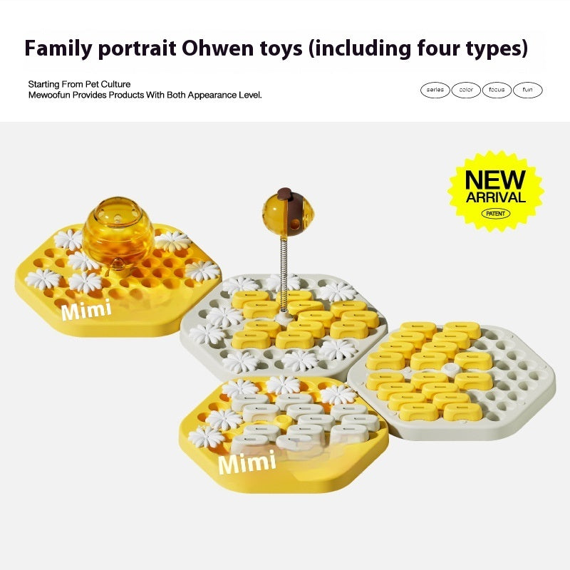 SlowPlay Interactive Treat Feeder Toy