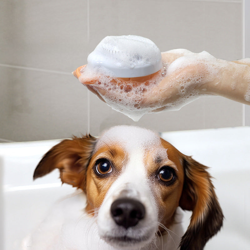 LatherPaws Shampoo Dispensing Bath Brush
